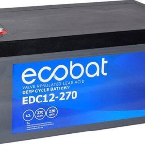 Batería AGM ECOBAT EDC12-270 12V 270Ah (C20)