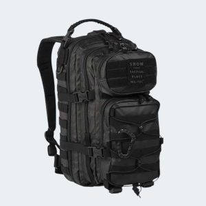 MOCHILA TÁCTICA US Assault Tactical 20L MIL-TEC Sistema MOLLE Negra