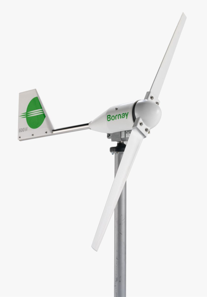 Aerogenerador Bornay 600W con regulador digital - Imagen 2