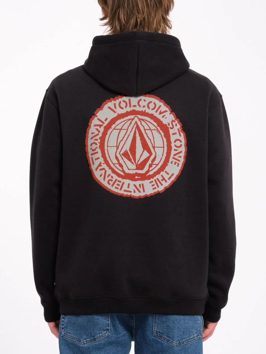 Sudadera con Capucha Volstoned - Black - Imagen 2