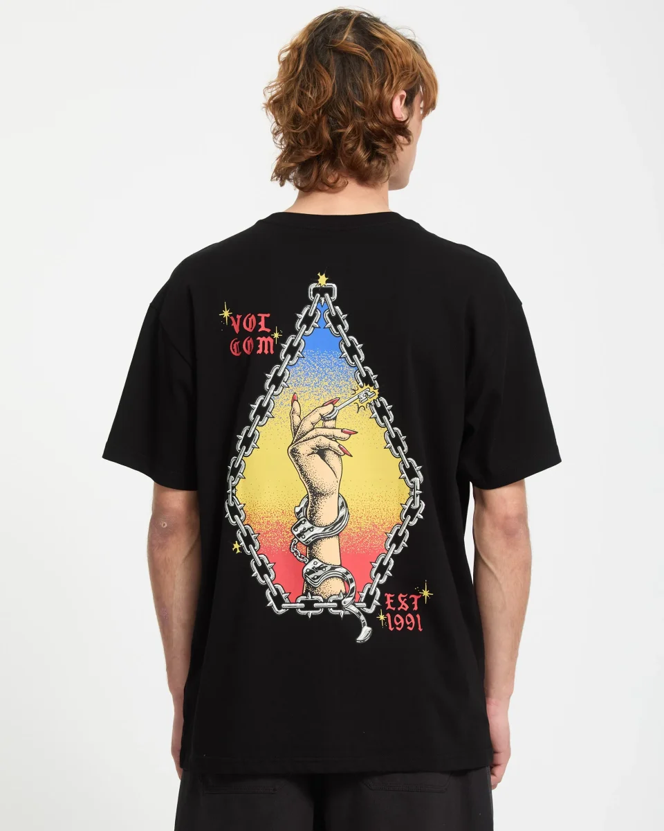 Camiseta Daniel Shepard Unlocked - Black - Imagen 2