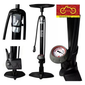 BOMBA DE PISO BIKE PARTS CON MANÓMETRO