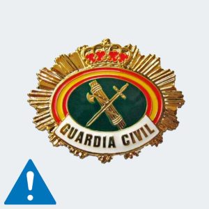 PLACA GUARDIA CIVIL