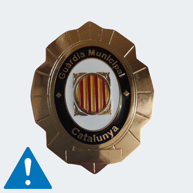 PLACA para Pecho GUÀRDIA MUNICIPAL de CATALUNYA - Imagen 2