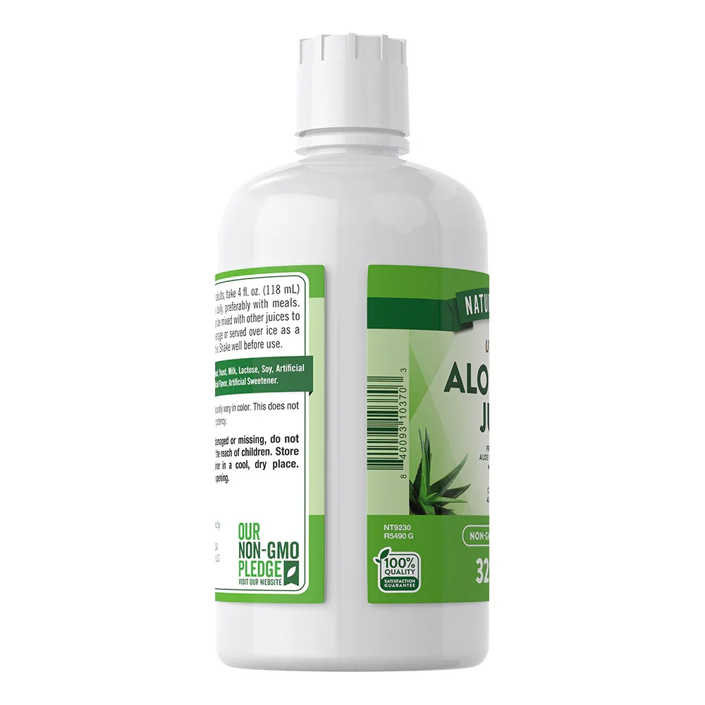 Aloe Vera Líquido 946ml Nature's Truth | Jugo Puro 99.3% Sábila - Imagen 3