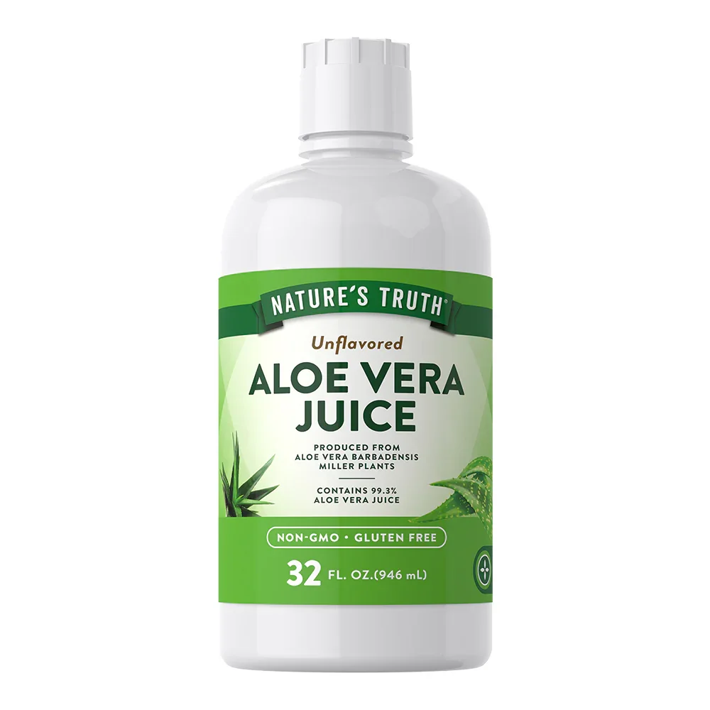 Aloe Vera Líquido 946ml Nature's Truth | Jugo Puro 99.3% Sábila