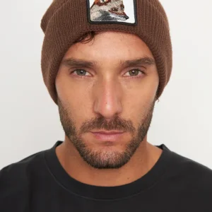 Gorro Huilo Reciclado Café