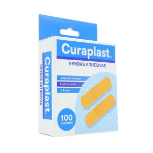 Parche Curita Curaplast Rectangulares Caja 100 Unidades