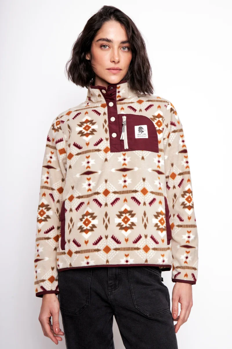 Polar Lava Woman Reciclado Print Beige Mujer - Imagen 4