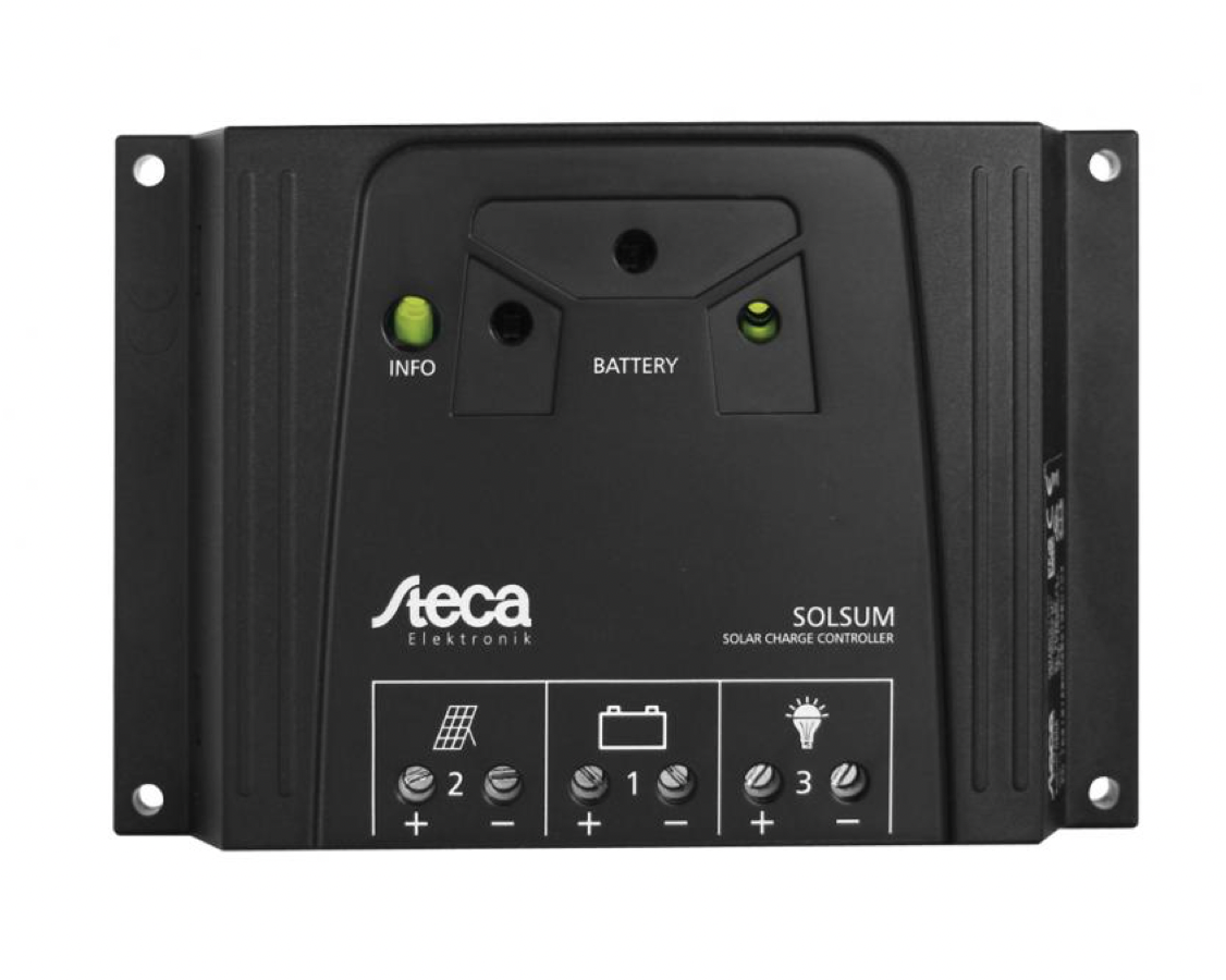 Regulador de Carga Steca Solsum 0808 8A 12/24V - Imagen 2